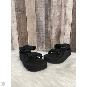 Shoes Heels Block By Mix No 6 In Black, Size: 7