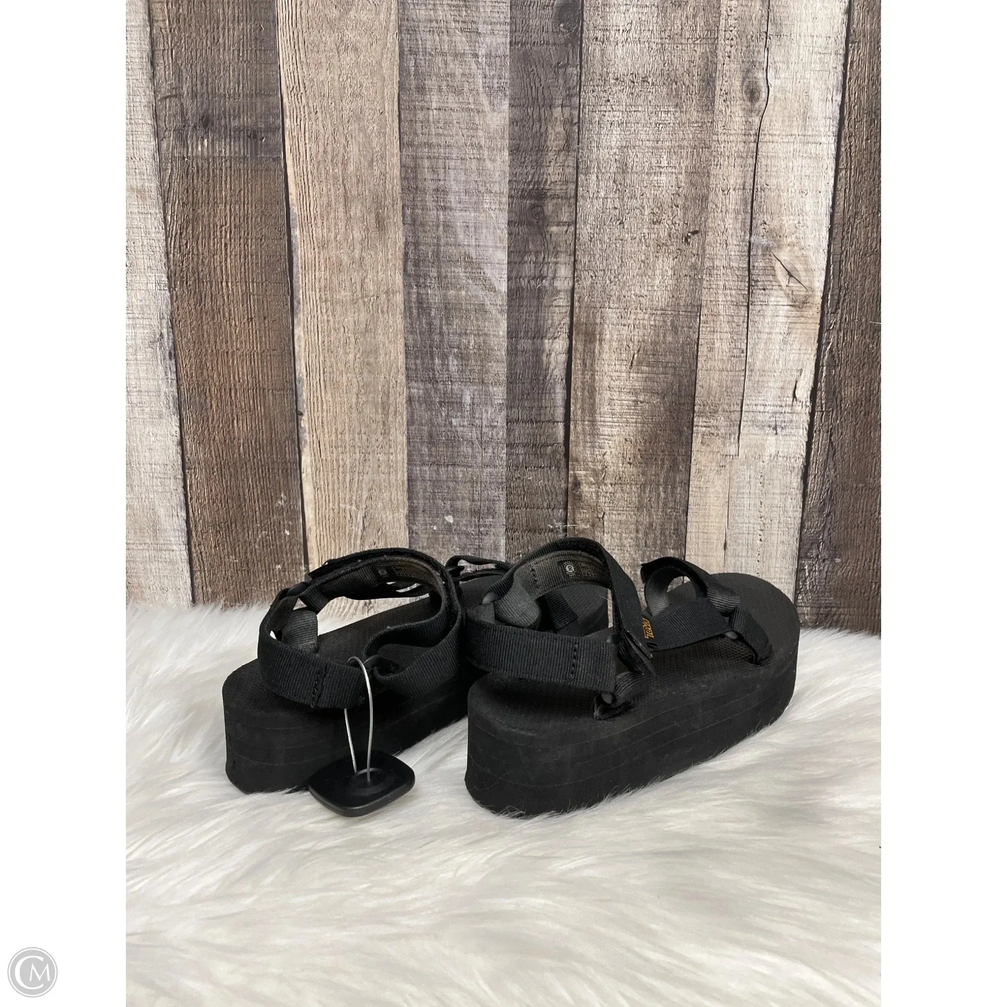 Shoes Heels Block By Mix No 6 In Black, Size: 7