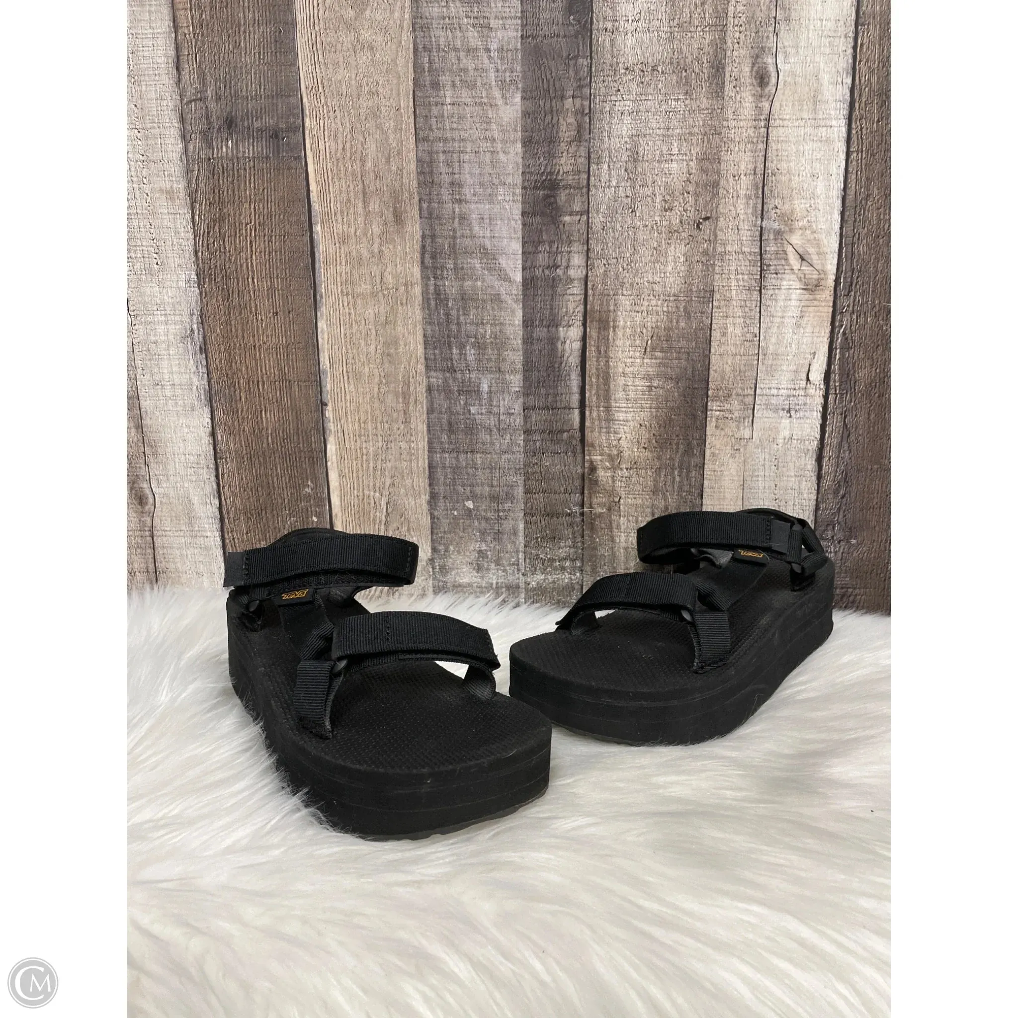 Shoes Heels Block By Mix No 6 In Black, Size: 7