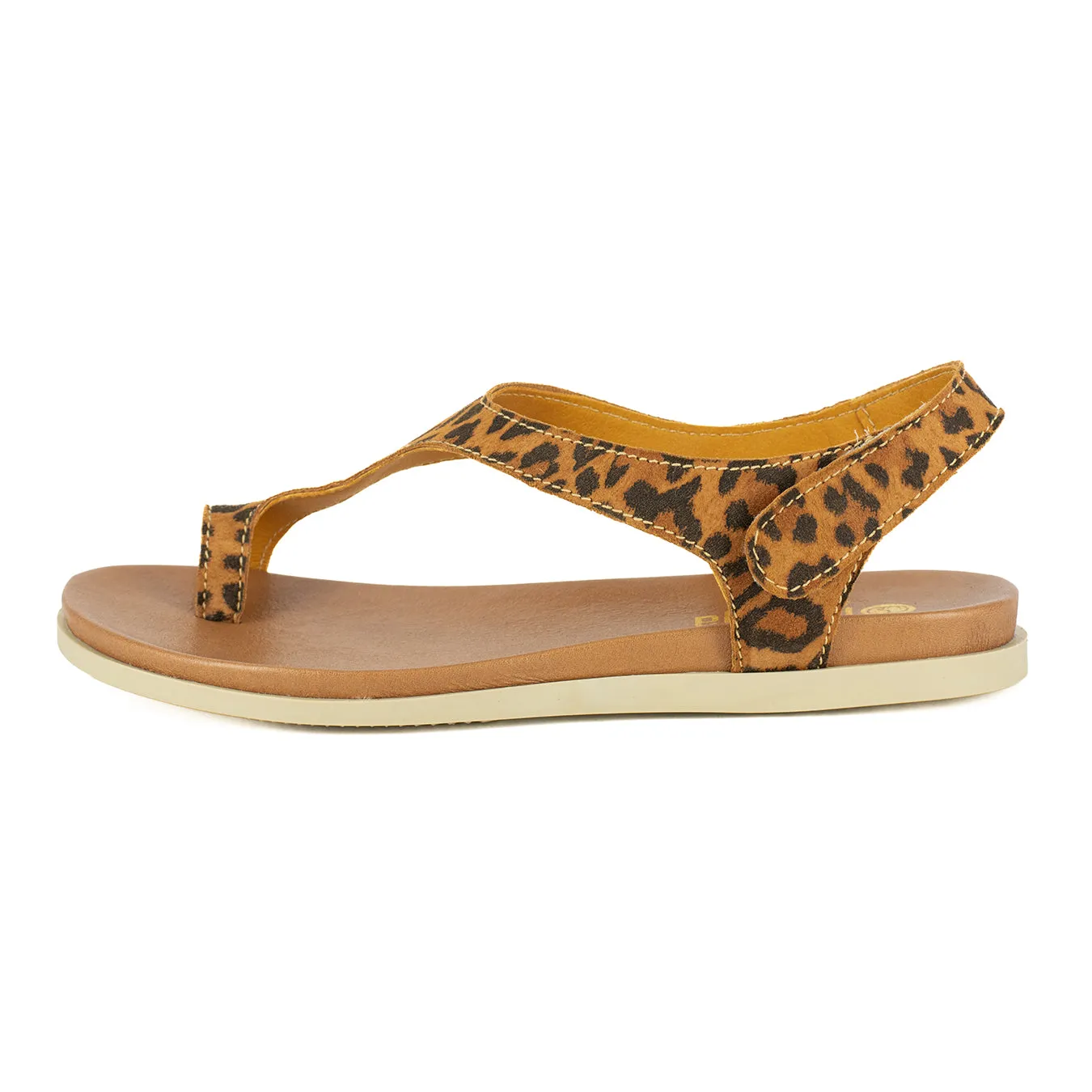 Ukumosa : Ladies Leather Sandal in Spotted Lisoto