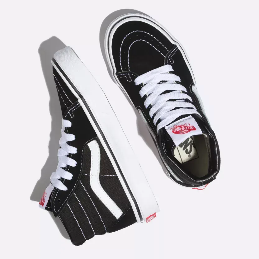 Vans Youth Sk8-Hi - Black / White