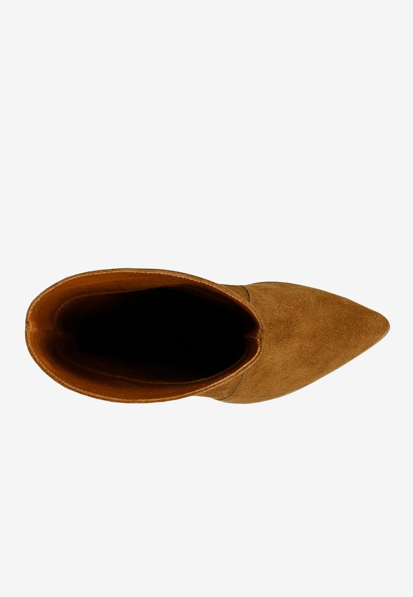 Wojas Brown Velour Leather Cowboy Boots | 5523962