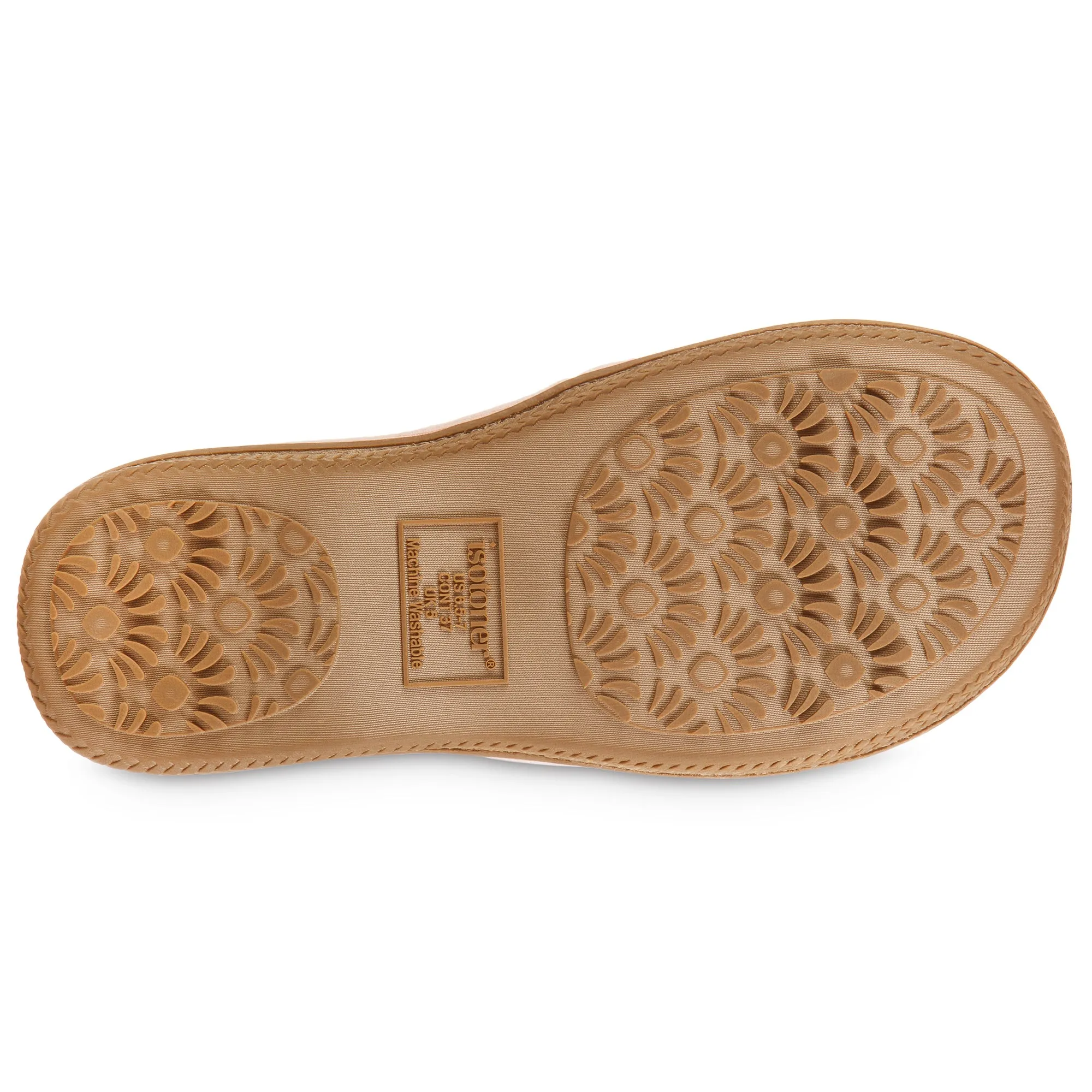 Women's Microterry Staycation Slide with Enhanced Heel Cushion